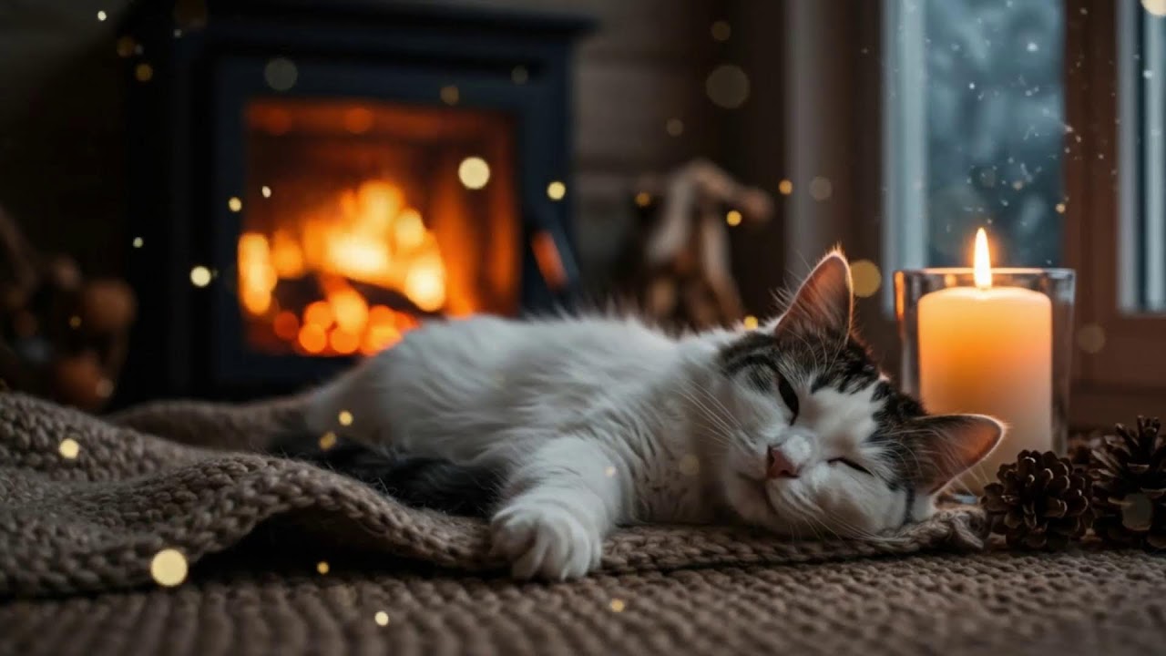 Relaxing Cat Music 🐈 | Anxiety Relief With Soft 432Hz Sleep Sounds And Peaceful Cozy Ambience