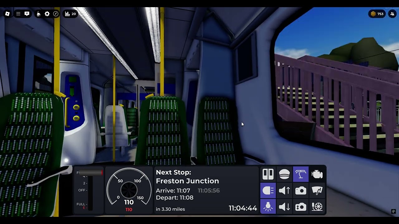 Roblox British Railway Norrington To Avonhill (Semifast) (Class 350)