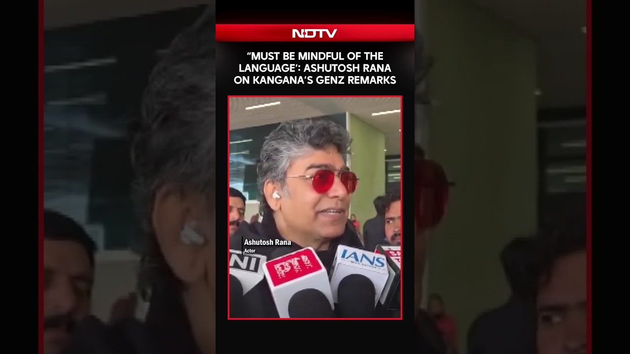 Скандал с Kangana Ranaut и зумерами | Актер Ashutosh Rana о высказываниях Kangana о поколении Z: ...
