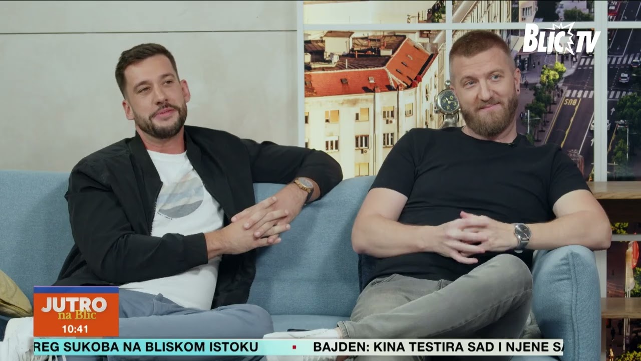 Ko su bolji stendap komičari, SRBI ILI HRVATI: Srđan Olman i Ante Travizi gosti JUTRA NA BLIC
