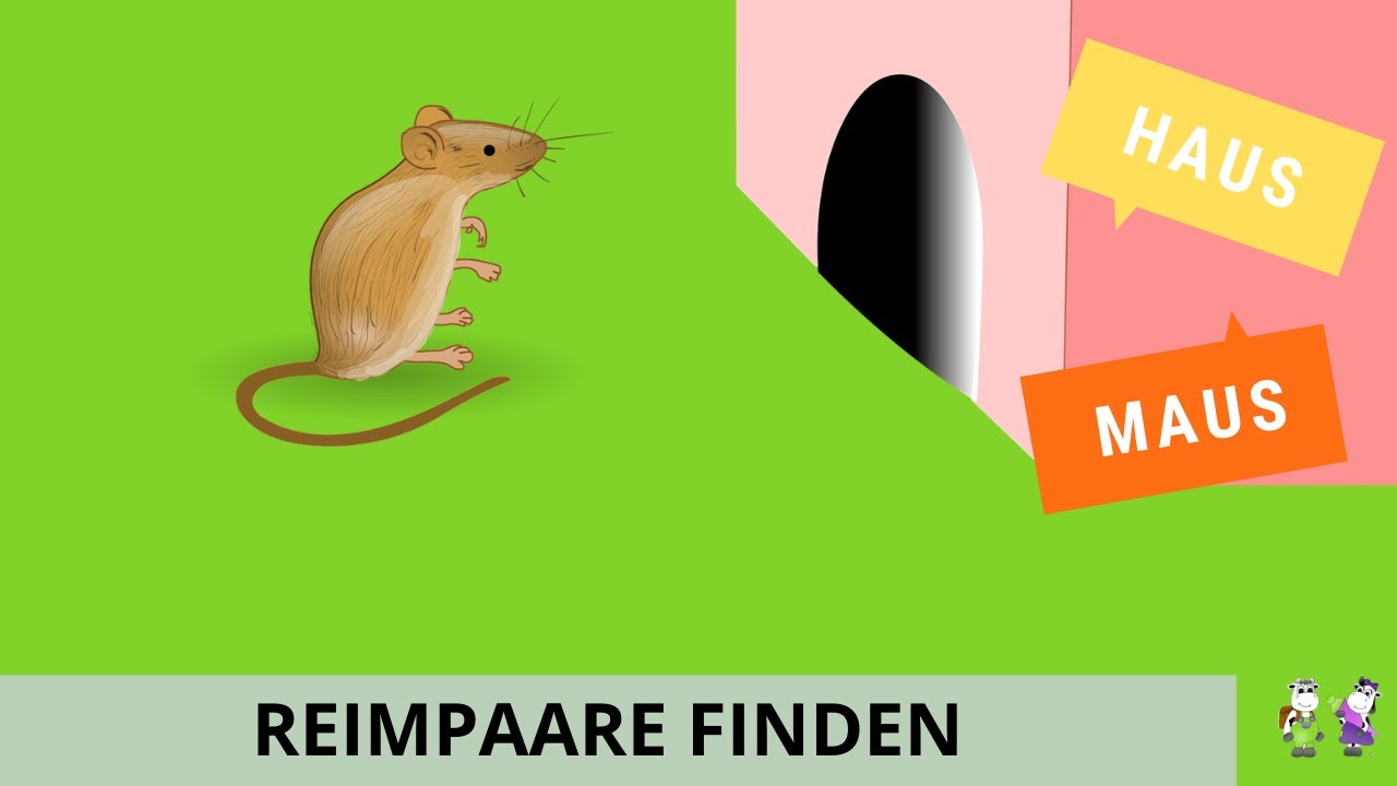 Reimpaare finden | Übung für Vorschüler | Fit für die Schule