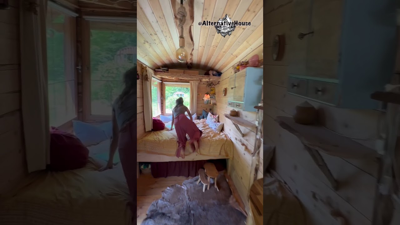 #diytinyhouse #lowbudget #houseonwheels