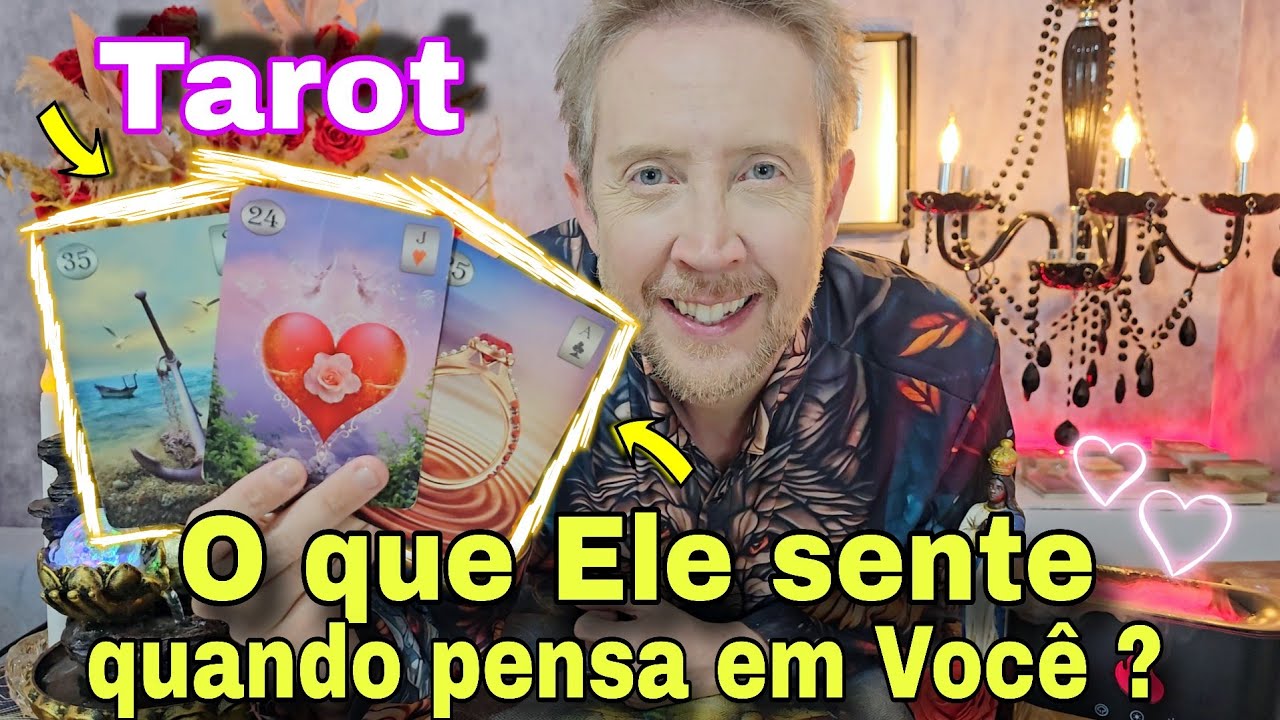 O QUE ELE SENTE QUANDO PENSA EM VOC&Ecirc; ? O QUE ELE PRETENDE FAZER ?rei do or&aacute;culo hoje,buba taro hoje