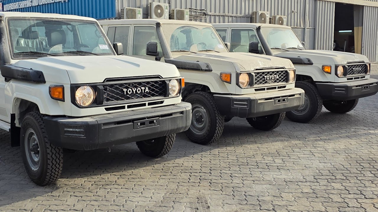 New 2025 Toyota Land Cruiser Seires 76 HARDTOP For  Export Sale In Dubai
