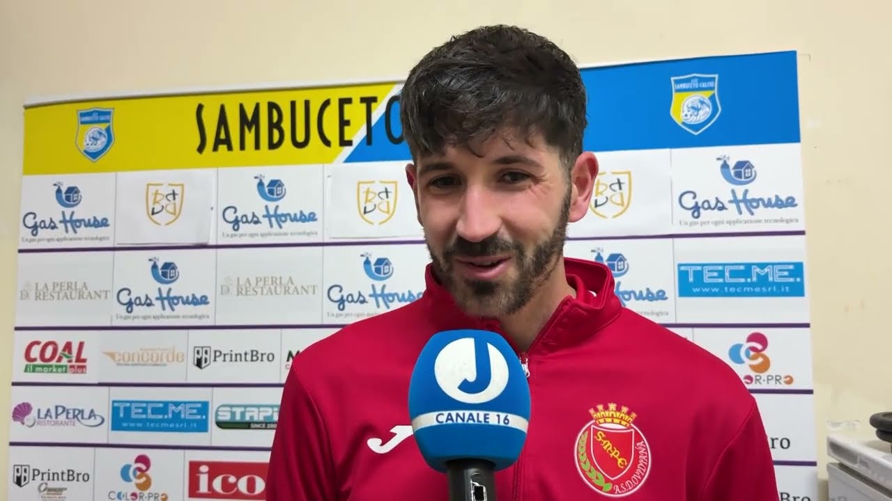 Eccellenza | 27° giornata: Sambuceto - Ovidiana Sulmona (1-3): le interviste post partita