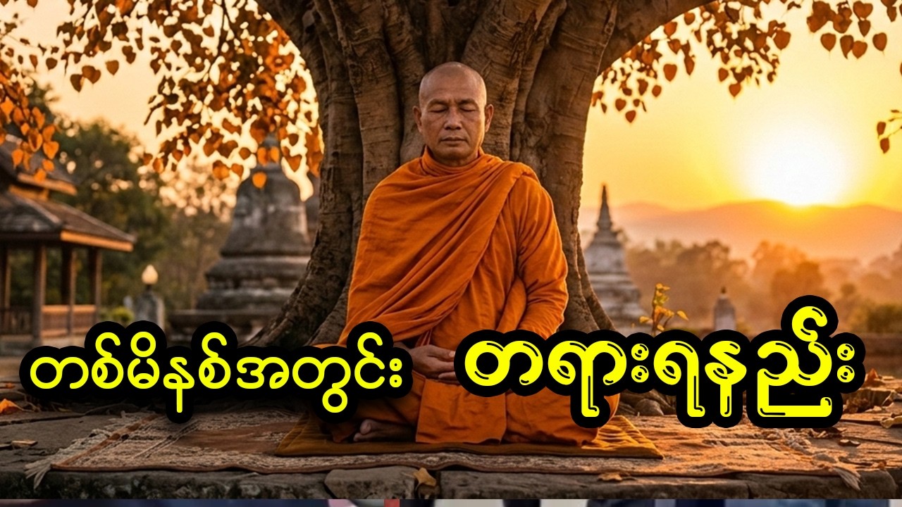 အကျင့်မှန်မှ အသိမြန် | ဗာဟိယ ဒါရုစီရိယ၏ တိုတိုနှင့်ထိမိသော ကျင့်စဉ် (တရားတော်)