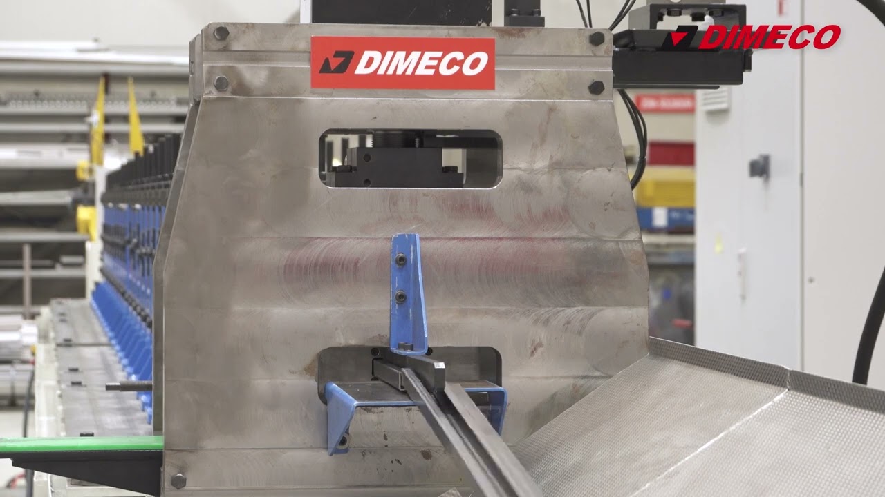 Dimeco Roll Forming Line for Light Duty Beam for light shelves