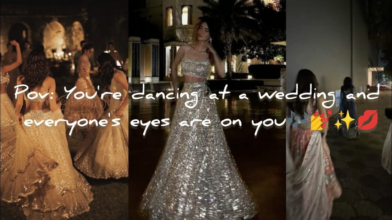 You're dancing at a wedding and everyone's eye are on you 💅❤️‍🔥✨💋