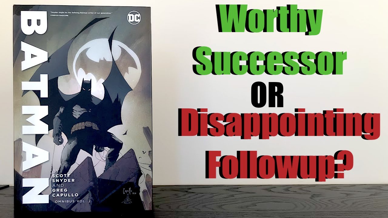 Batman by Scott Snyder & Greg Capullo Omnibus Vol 2 Review!