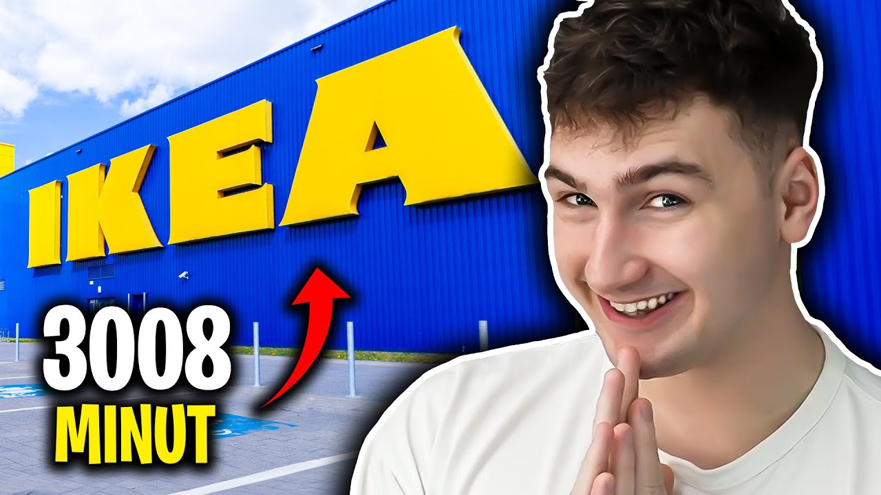 SPĘDZIŁEM 3008 MINUT W IKEI!🥳