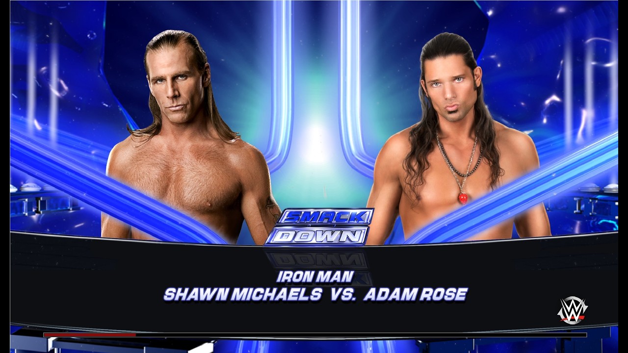 WWE 2k15 Чемпионат Вселенной третий этап Shawn Michaels - Adam Rose часть вторая
