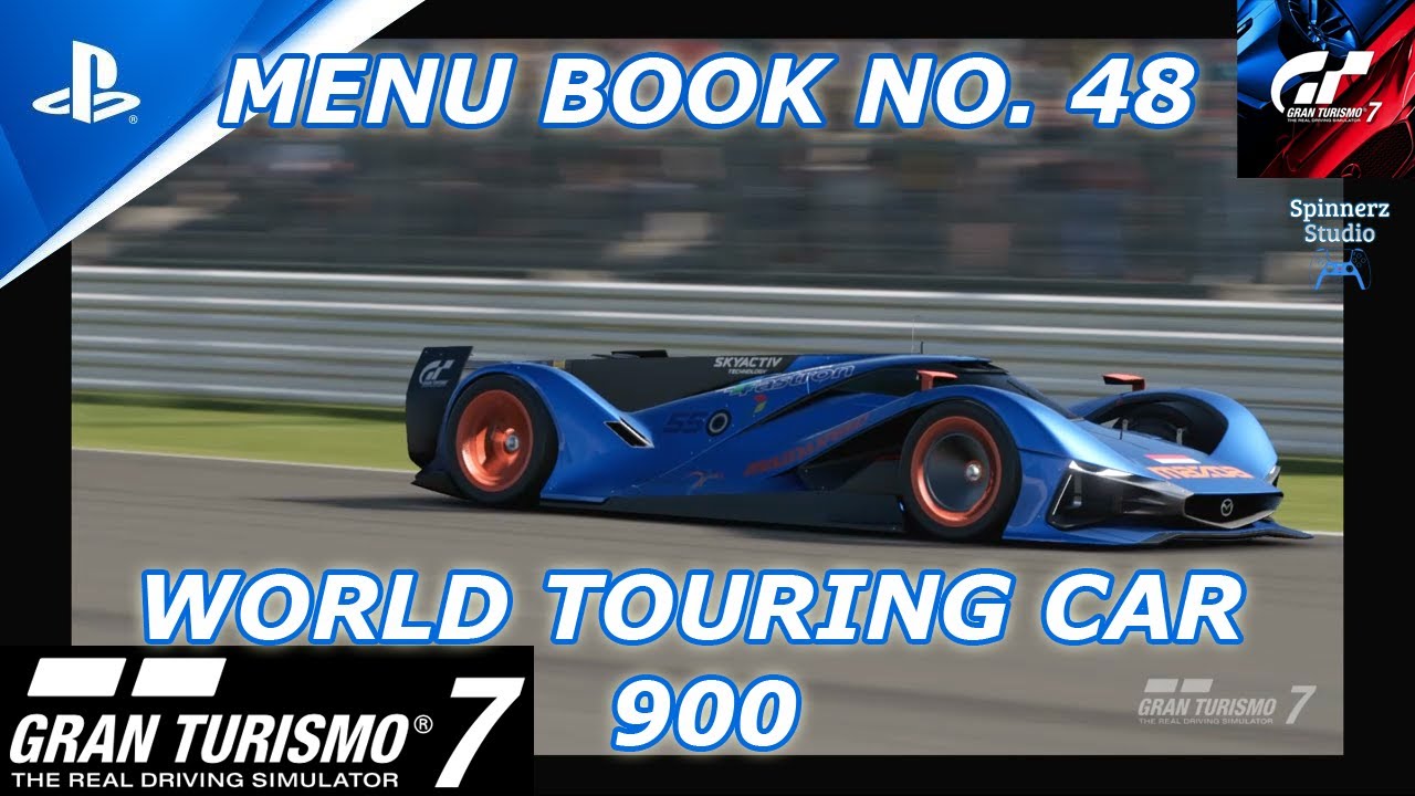 Gran Turismo 7 Cafe Menu Book No. 48 | GT7 Book No. 48 | World Touring Car 900