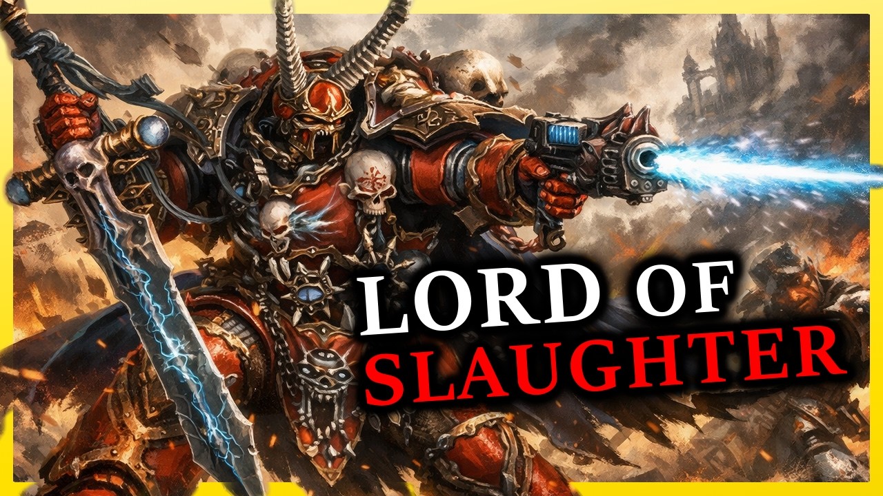 Kranon the Relentless: Chaos Lord of the Crimson Slaughter | Warhammer 40k Lore