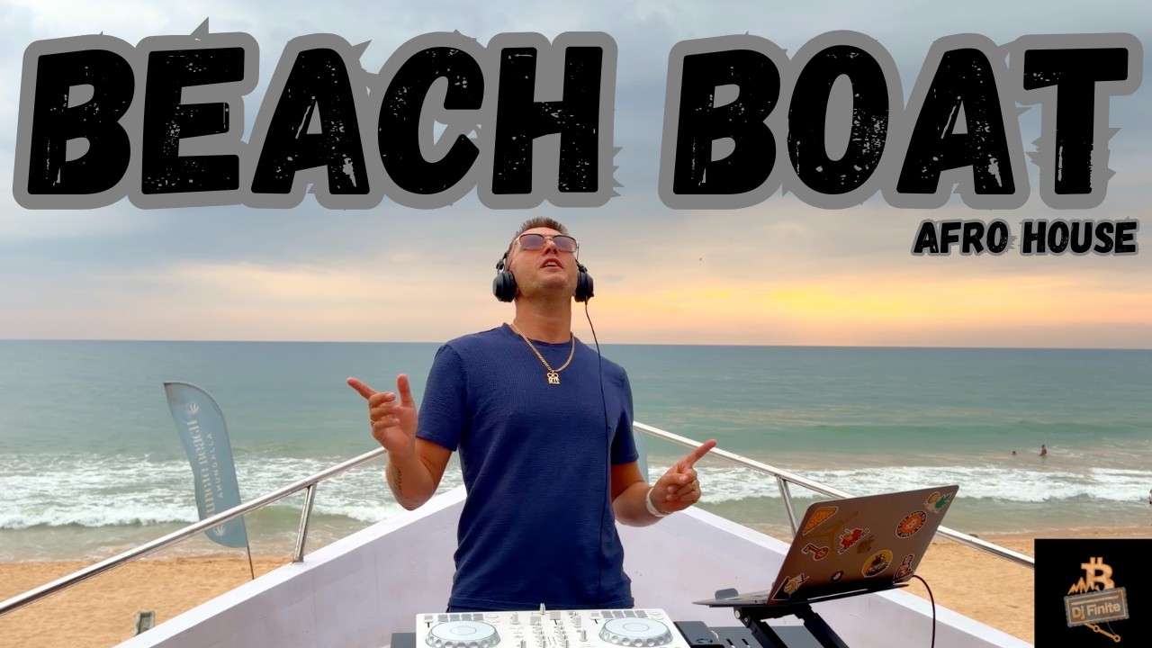 Afro House Vibes on the Beach Boat in Jungle Beach Sri Lanka