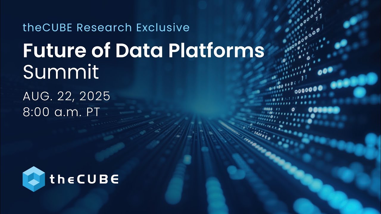 Future of Data Platforms Summit 2025 Preview | AnalystANGLE