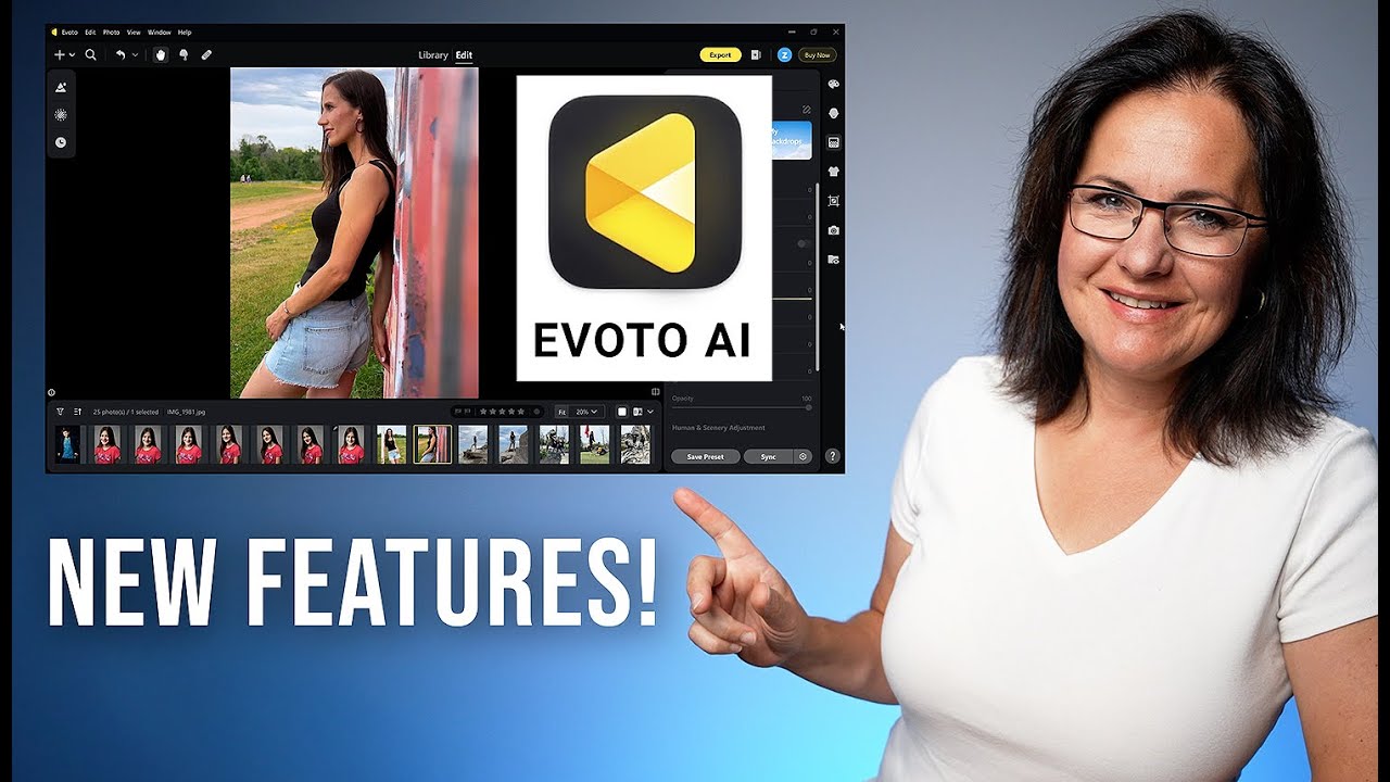 PRO PHOTO Retouching in MINUTES with EVOTO AI 5.1.0 | NEW FEATURES