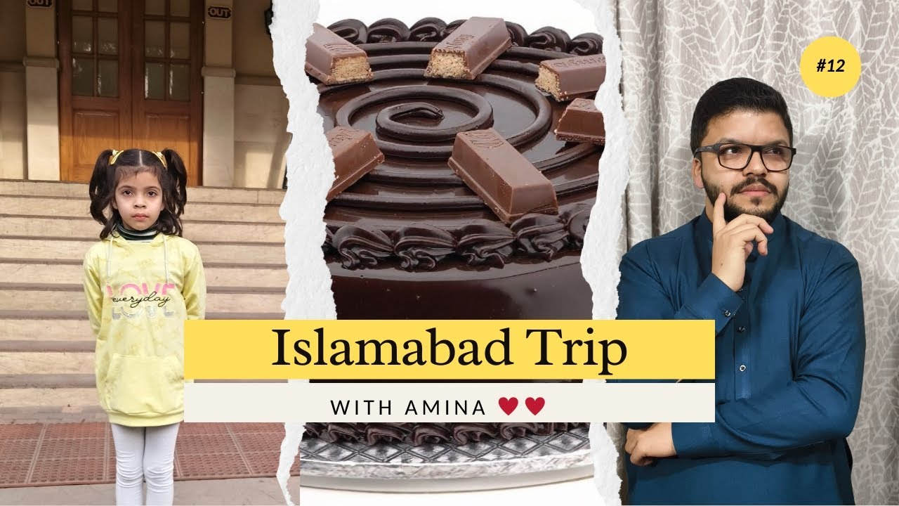 Full Day Islamabad Family Vlog | Amina ki Nani ka Ghar & Cake Surprise @Seedhi BAAT Nasir