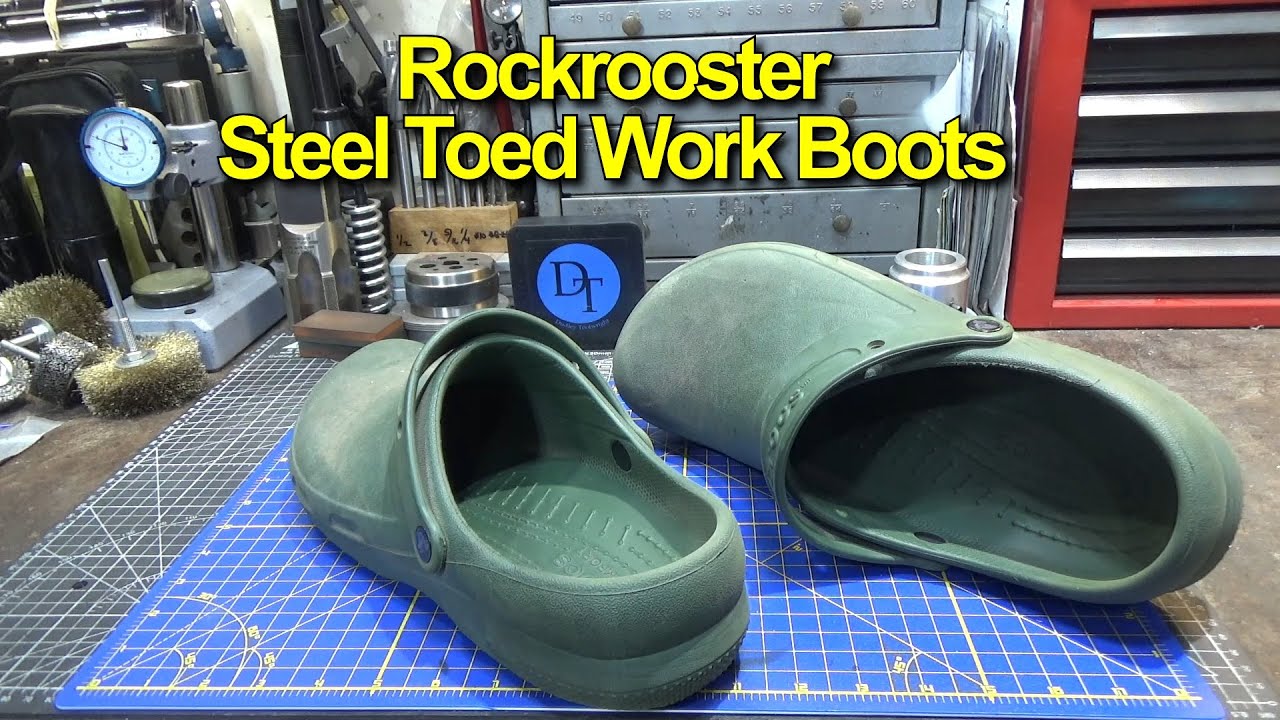 QTR 84 Rockrooster Steel Toed Work Boots