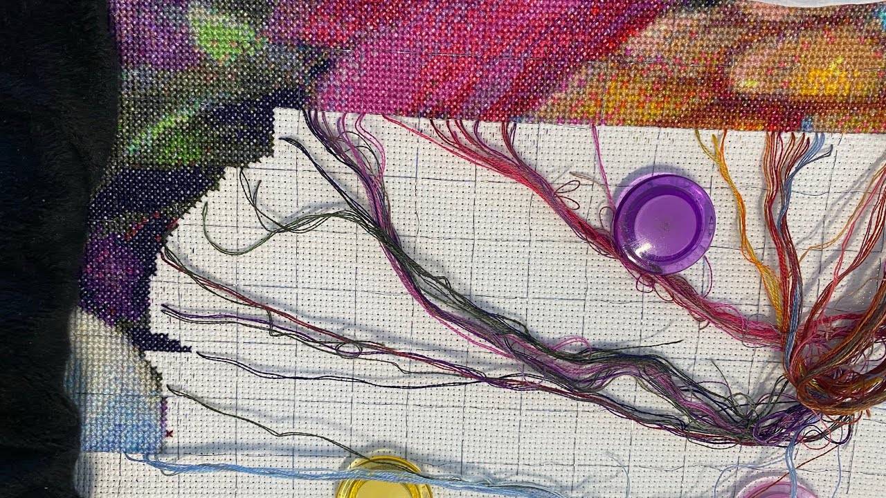 Cross Stitch: Stitch With Me #323 (with talking)