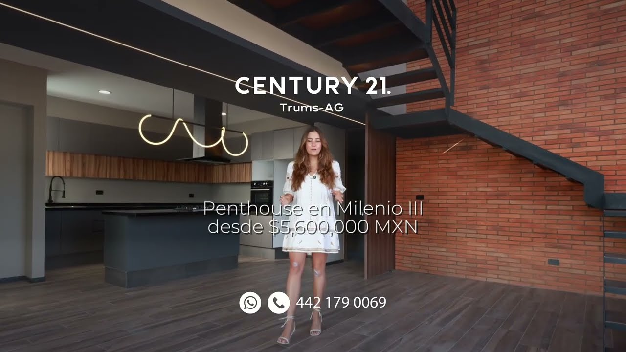 PENTHOUSE en venta en Milenio III | 3 recámaras, terraza y vista panorámica