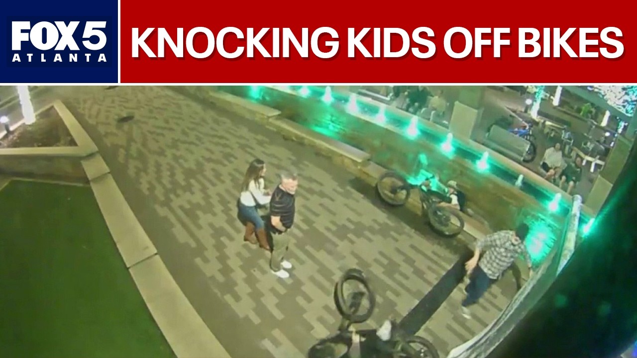Man arrested for knocking kids off bikes | FOX 5 News