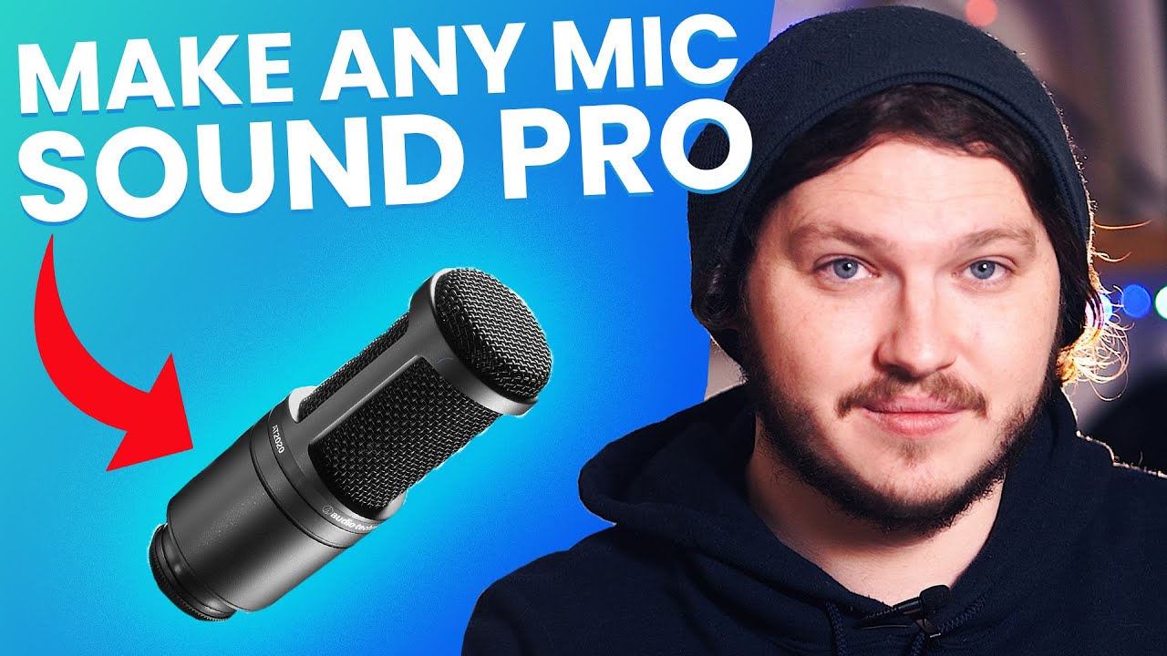 How To Make ANY Microphone Sound BETTER For Twitch!