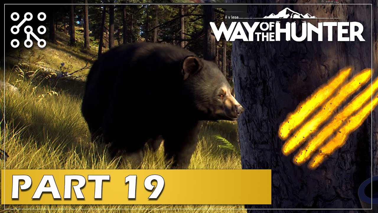Agresivní medvěd ve WOTH | Way of the hunter  |  Česky