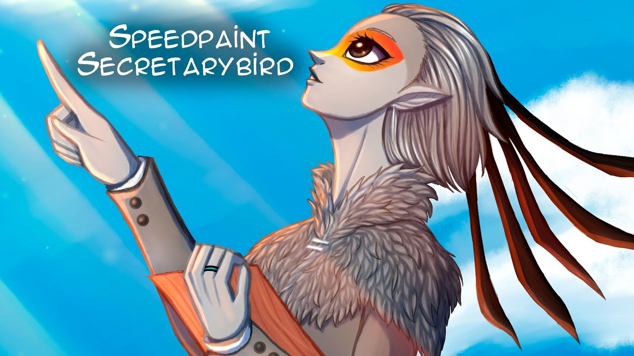 Speedpaint - Secretarybird