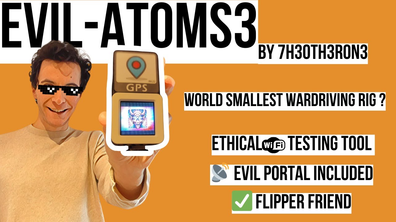 Is the Evil-AtomS3 Really the World's Smallest Wardriving Device?
