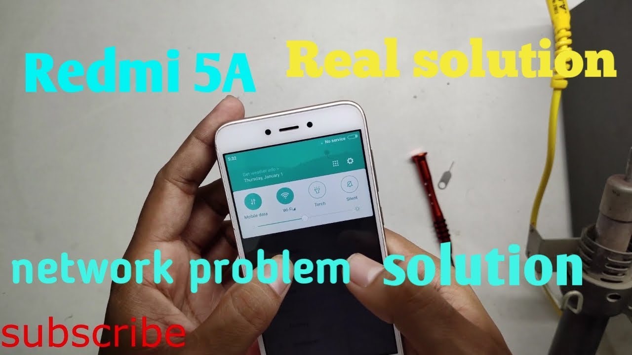 Redmi 5A network problem solution.redmi 4,4a,5a,note4 network real solution.