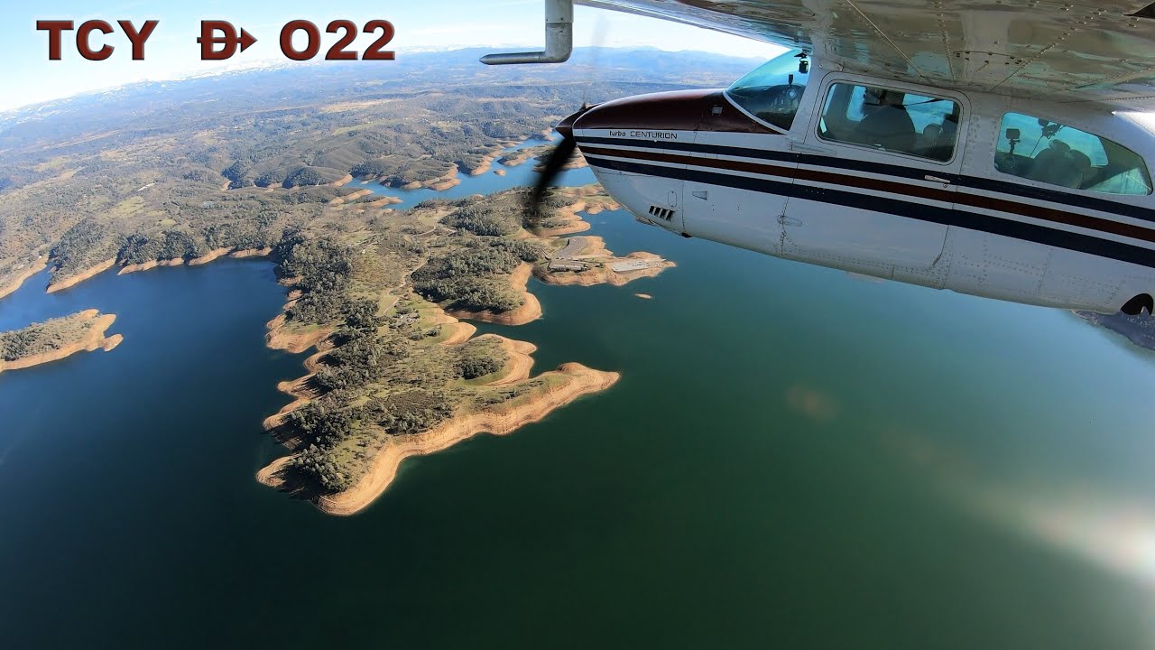 Quick flight from Tracy (TCY) to Columbia (O22)
