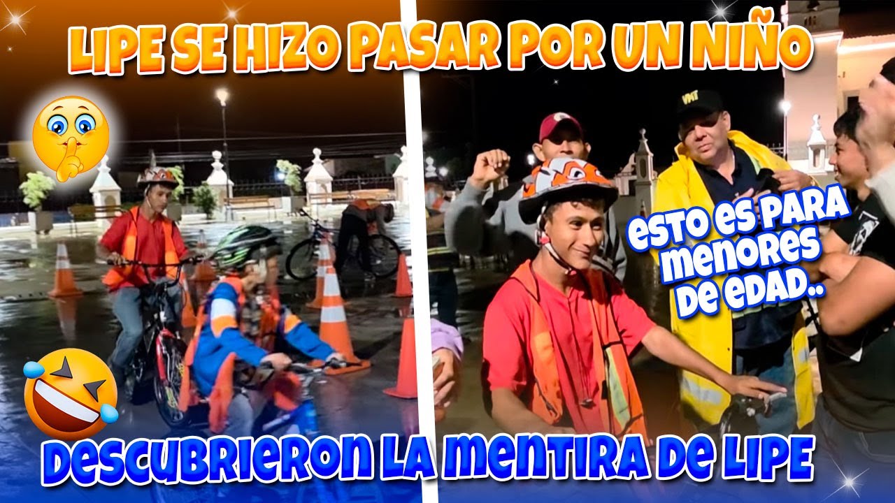 LIPE ENGAÑO A LAS AUTORIDADES, se hizo pasar por un niño🤣le van hacer antidoping por mentiroso 🤣