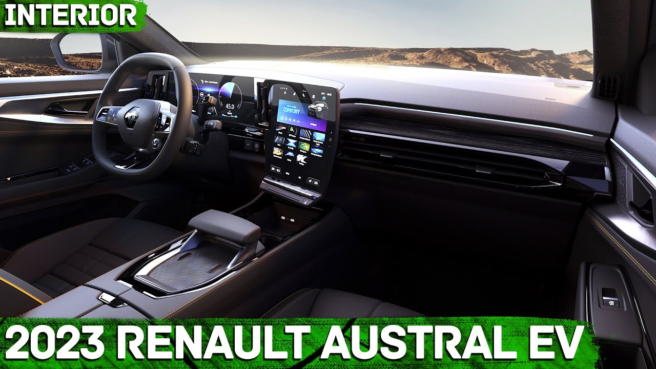New 2023 Renault AUSTRAL - INTERIOR | Renault Austral 2022