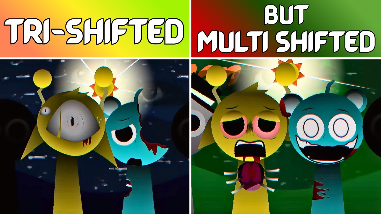 Incredibox Sprunki Tri-Shifted – Original VS Multi Shifted: Who Did It Better?