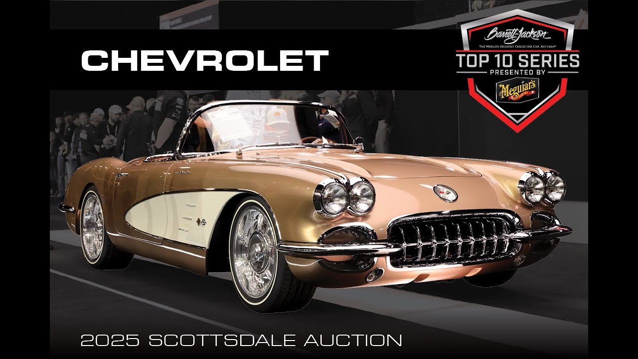 Top 10 Chevrolets at Barrett-Jackson&rsquo;s 2025 Scottsdale Auction - BARRETT-JACKSON TOP 10