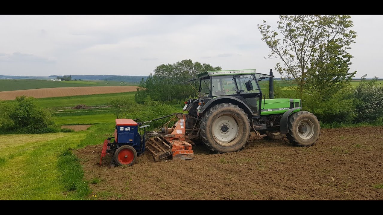 Deutz DX 6.05 - seeding - pure sound (no music)