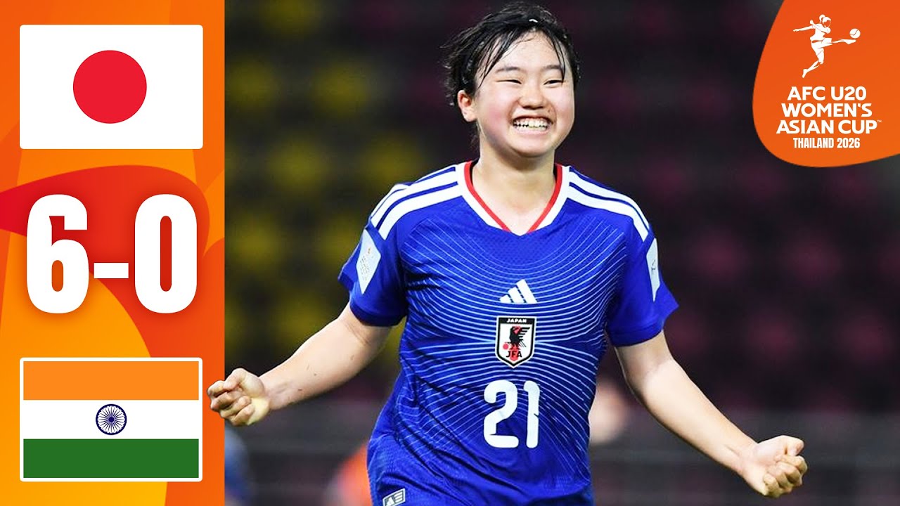 Japan - India | Highlights | AFC U20 Women's Asian Cup&trade;