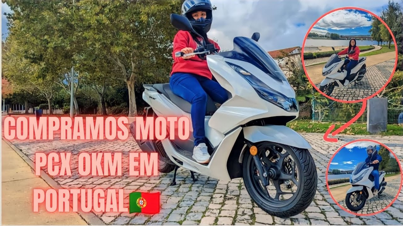 COMPRAMOS uma MOTO 0KM EM PORTUGAL, TUDO SOBRE PCX 2023 EM PORTUGAL 🇵🇹 #portugal #motovlog