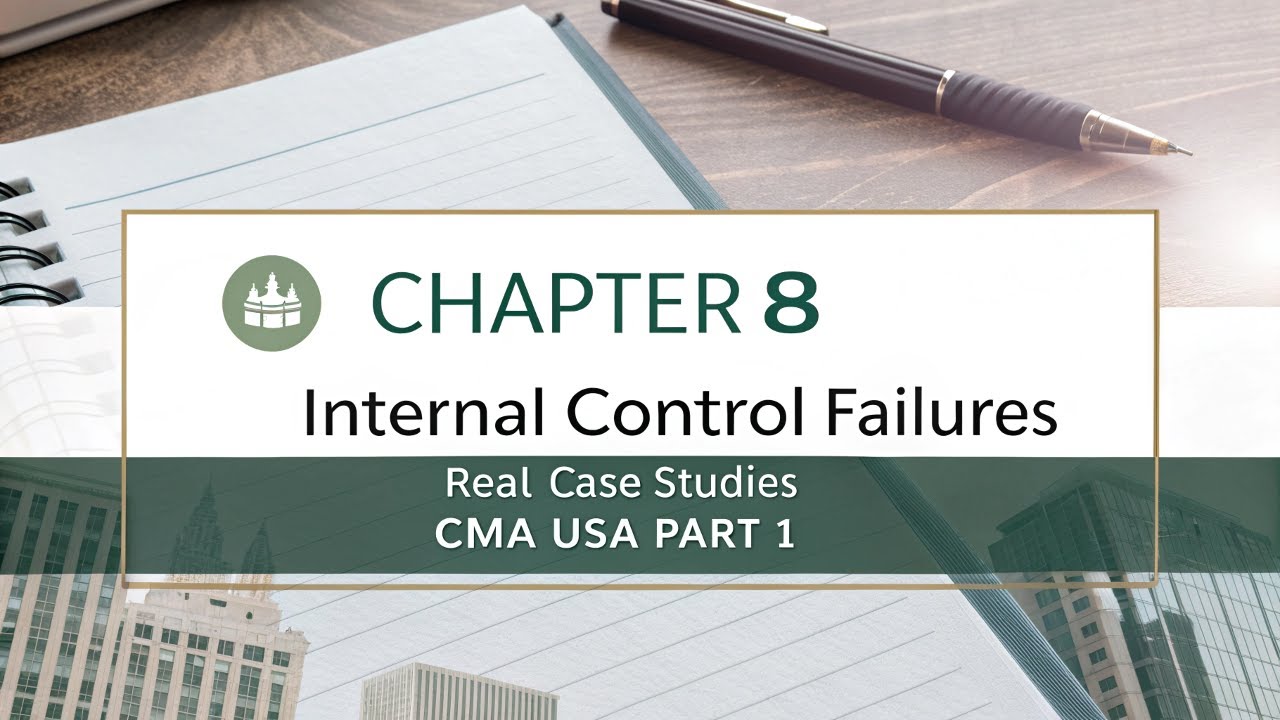 Chapter 8 &ndash; Internal Control Failures | Real Case Studies | CMA USA Part 1 | Section E