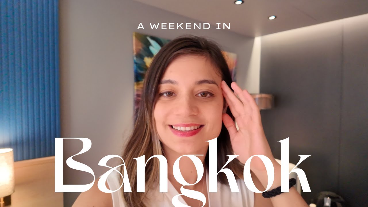 A weekend in Bangkok | hotel staycation, cafes, shopping & lumphini park