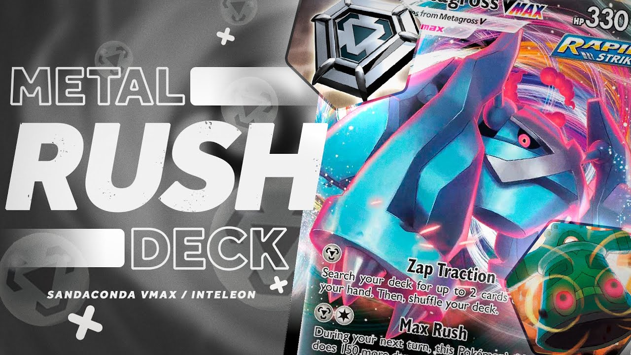 METAL RUSH with METAGROSS VMAX and Bronzong! [Pokemon TCG Online]