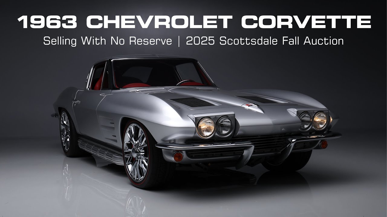 FIRST LOOK // 1963 Chevrolet Corvette Split-Window - BARRETT-JACKSON 2025 SCOTTSDALE FALL AUCTION