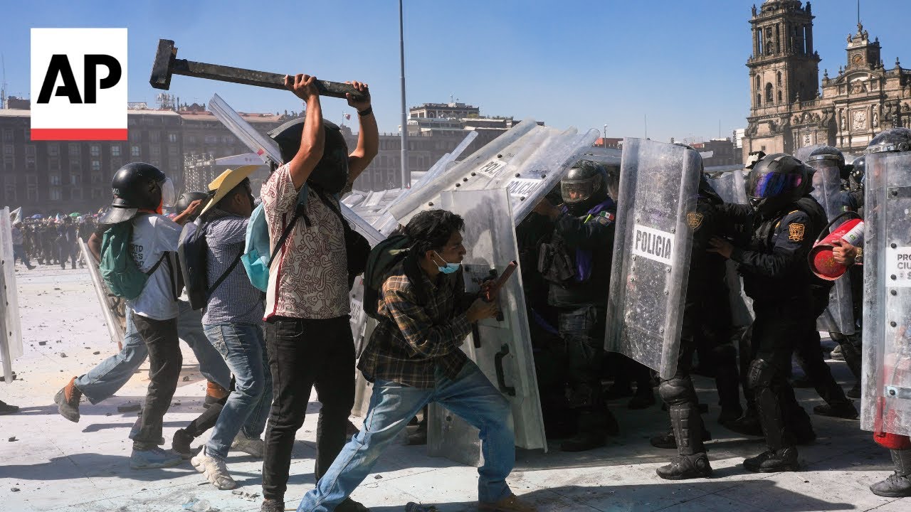 Clashes break out in Mexico as 'Gen Z' protests gain momentum