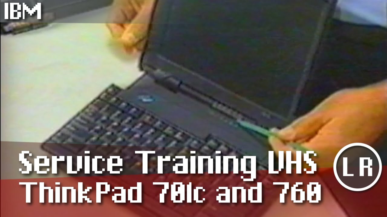 IBM Service Training VHS ThinkPad 701c and ThinkPad 760