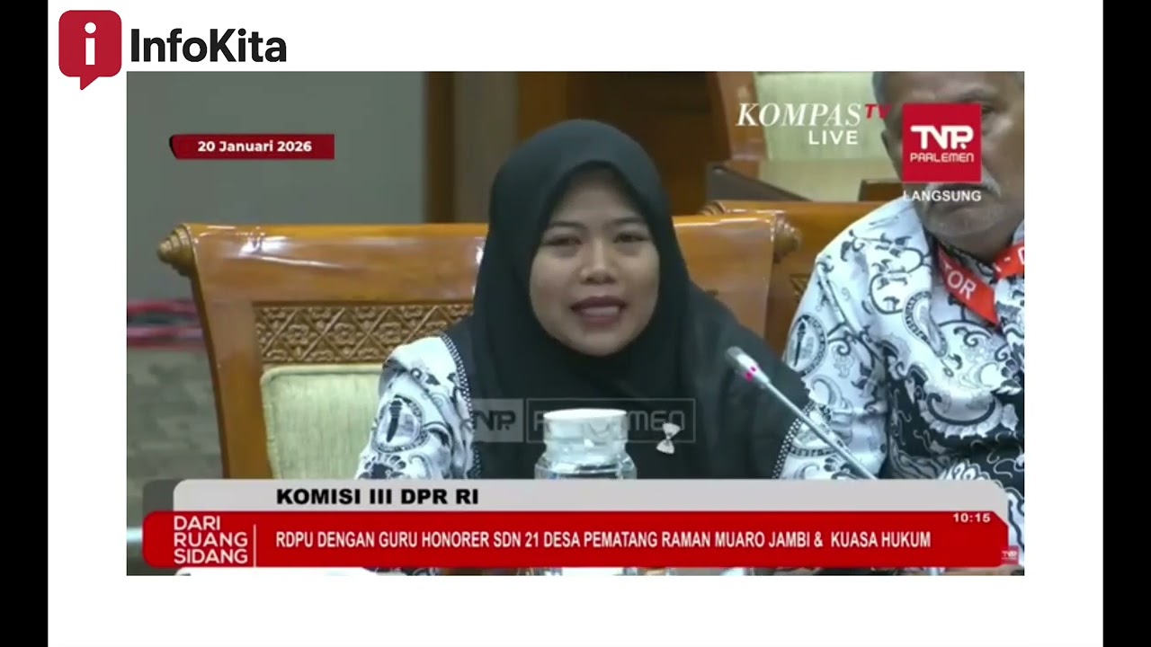 GURU HONORER DIPROSES HUKUM, DPR BUKA DUGAAN BARU