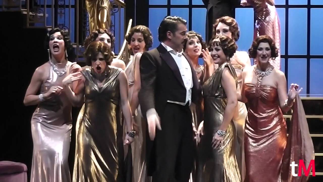 LA VIUDA ALEGRE - Final primer acto