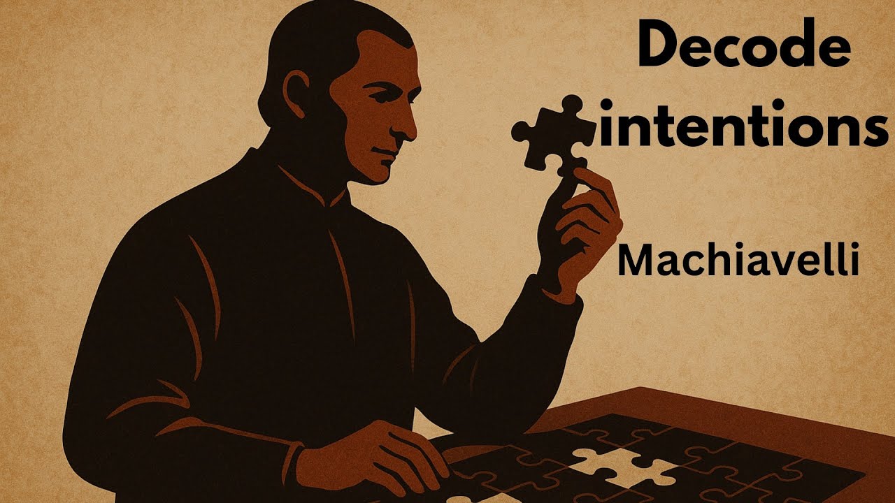 What would Machiavelli do? Decode intentions.