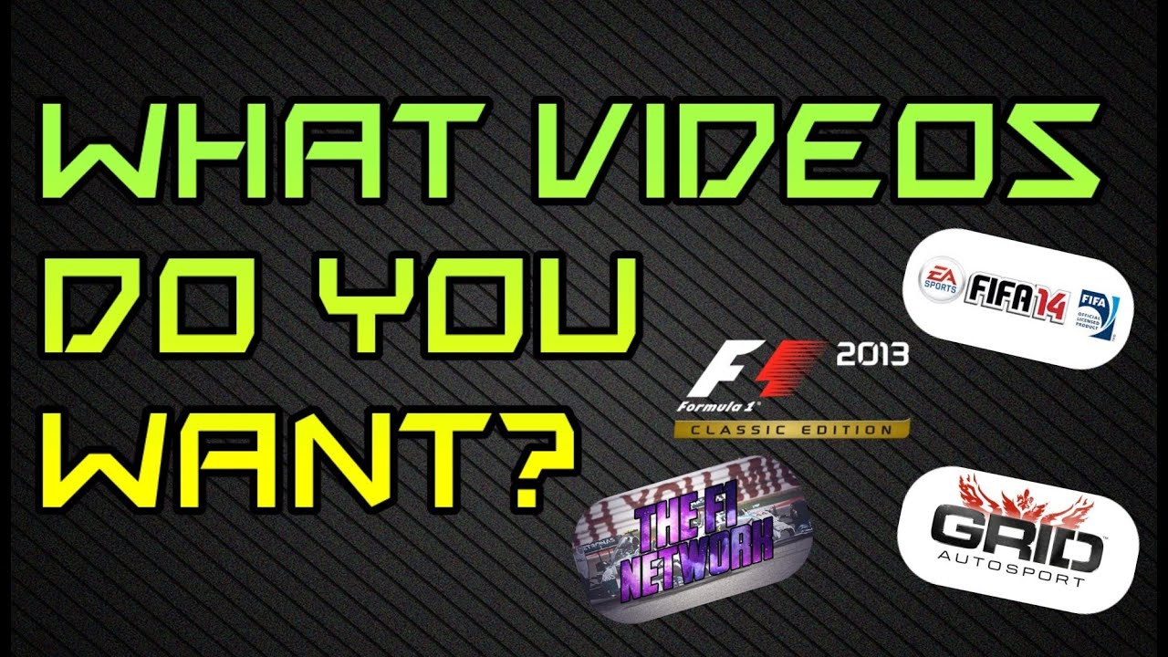 CHANNEL UPDATE: What Videos Do You Want?