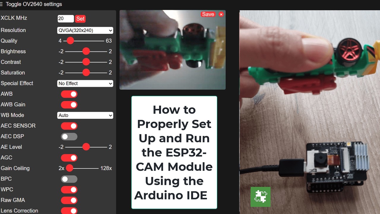 How to Properly Set Up and Run the ESP32-CAM Module Using the Arduino IDE