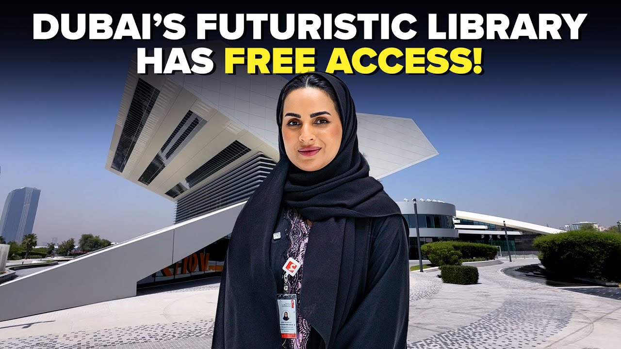 Inside the Mohammed Bin Rashid Library | Oldest Books, History & Design | Mashable Gate Crashes EP24